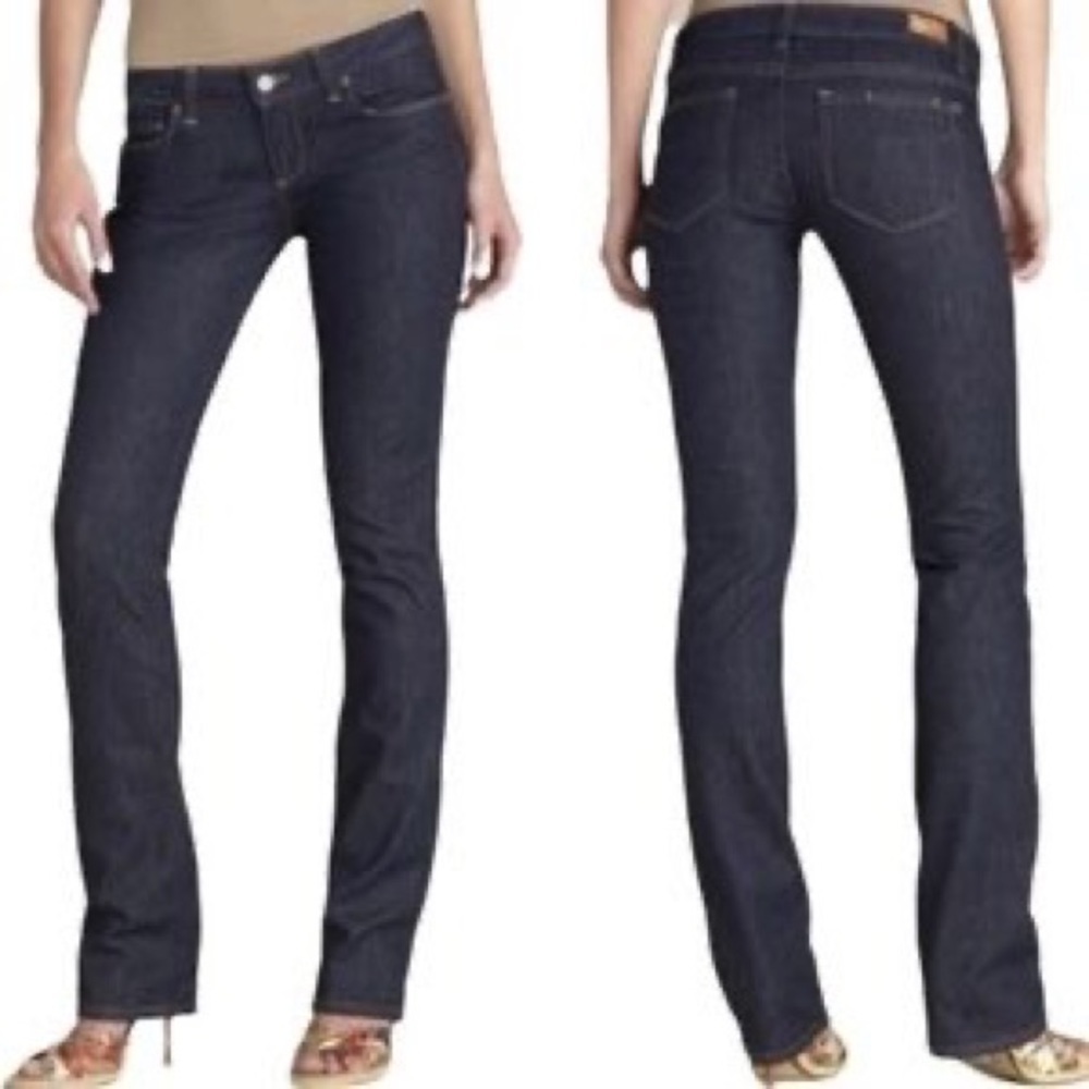 PAIGE Indigo Straight Leg Jeans